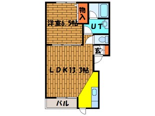 メゾンＴＥＮＭＡⅡの物件間取画像